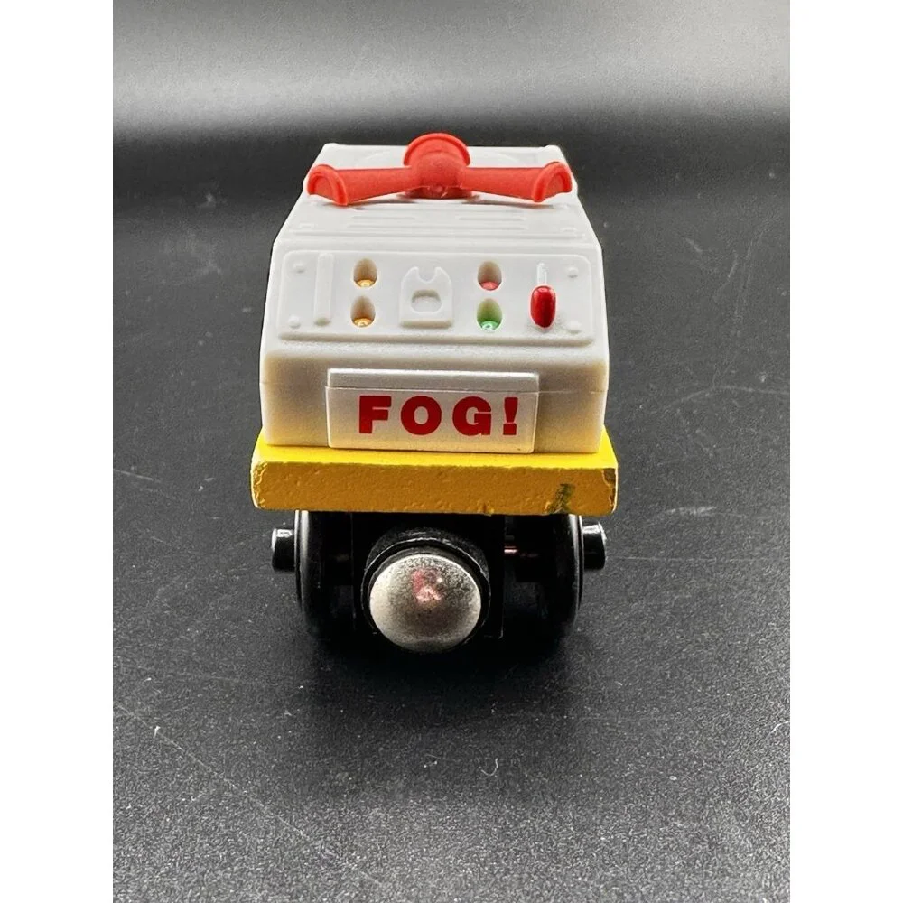 Thomas The Train Wooden Railway Brendan Blasting Cap‎ Fog Horn Car Vtg 2003 READ